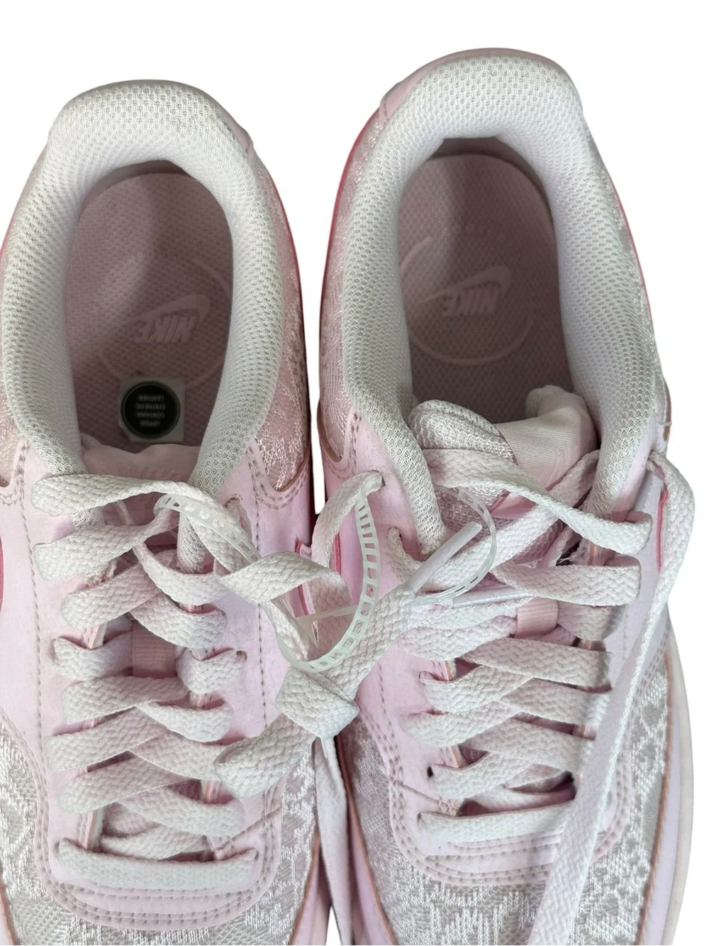 Nike Court Vision Low Women’s Pink Floral Sneakers Size 7.5